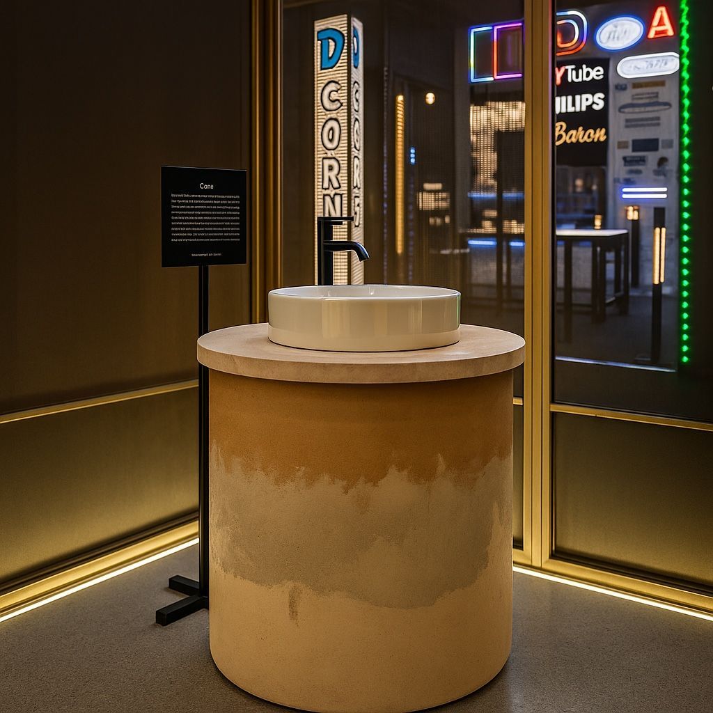 Bespoke exhibition stand design for Kohler Dubai by Concept Art Decor