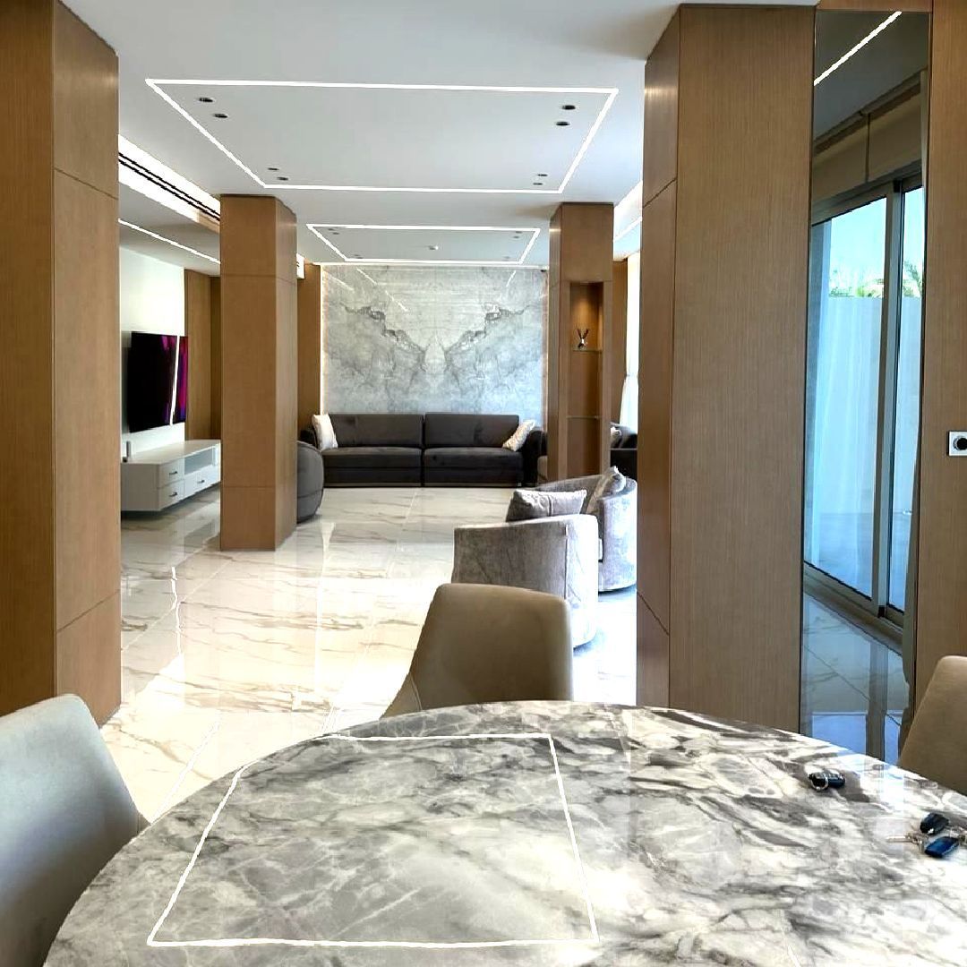 Living Area Dubai Jumeirah Interior Design By Concept Art Decor