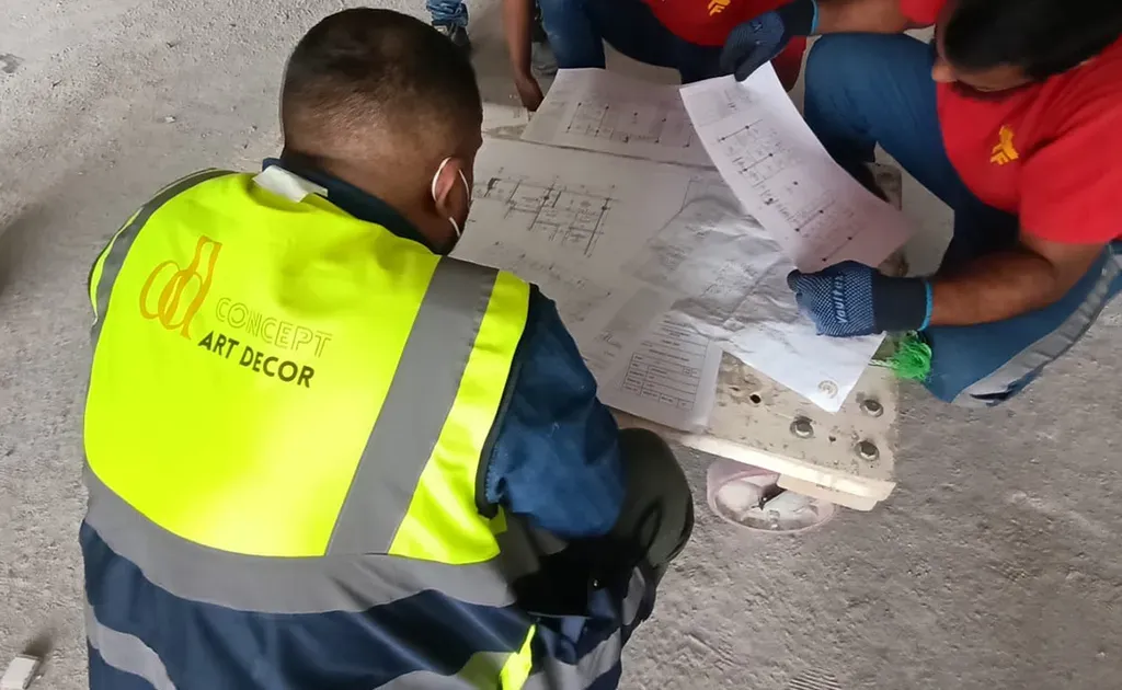 Project Management for Retail shop at Dubai Mall by concept art decor 