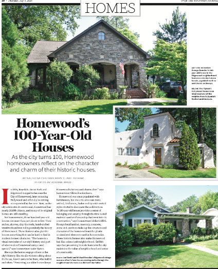 Homewood's Century of Homes