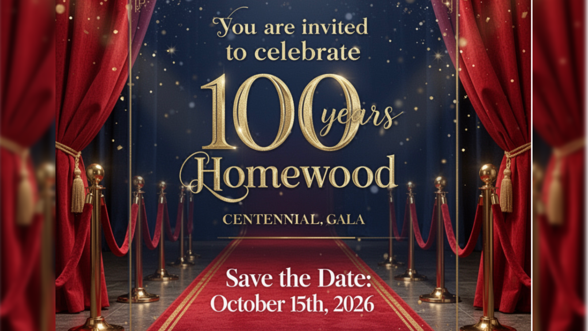 Homewood Centennial Gala