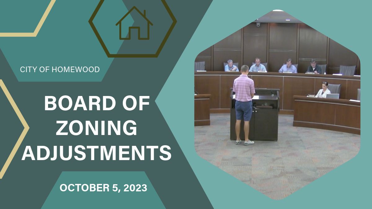 Board of Zoning Adjustments 10/05/23