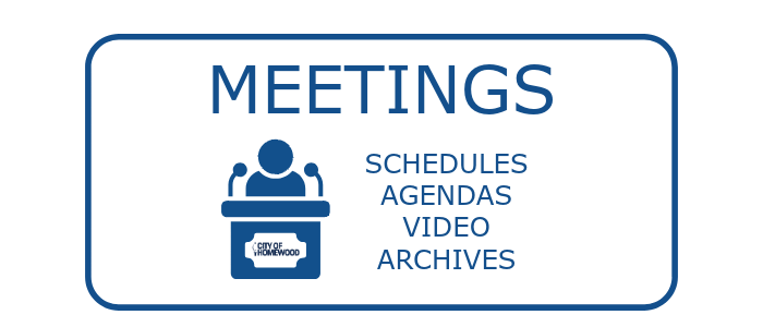 A button that says upcoming meeting schedules with a group of people in a circle.