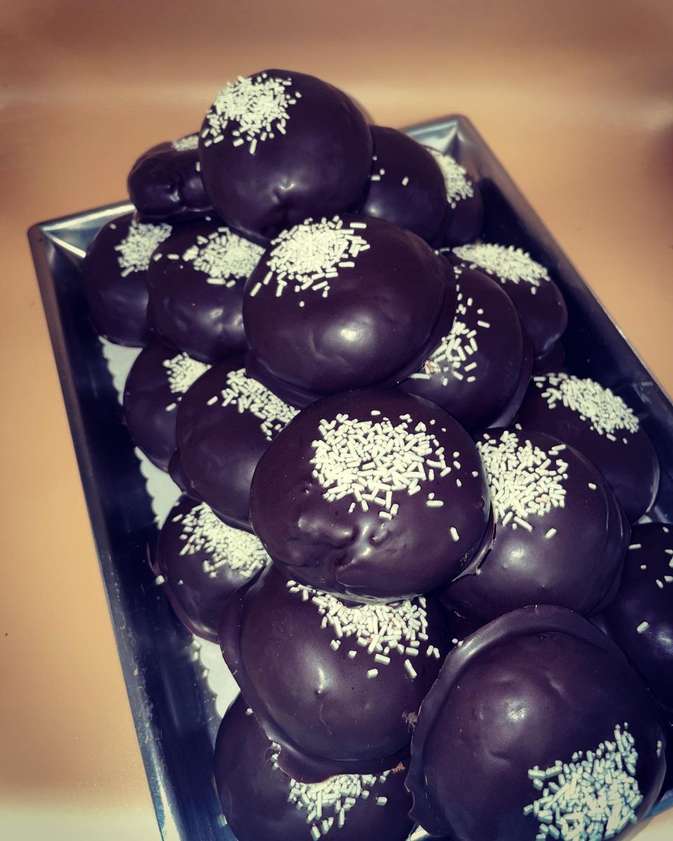 biscotti ricoperti di cioccolato