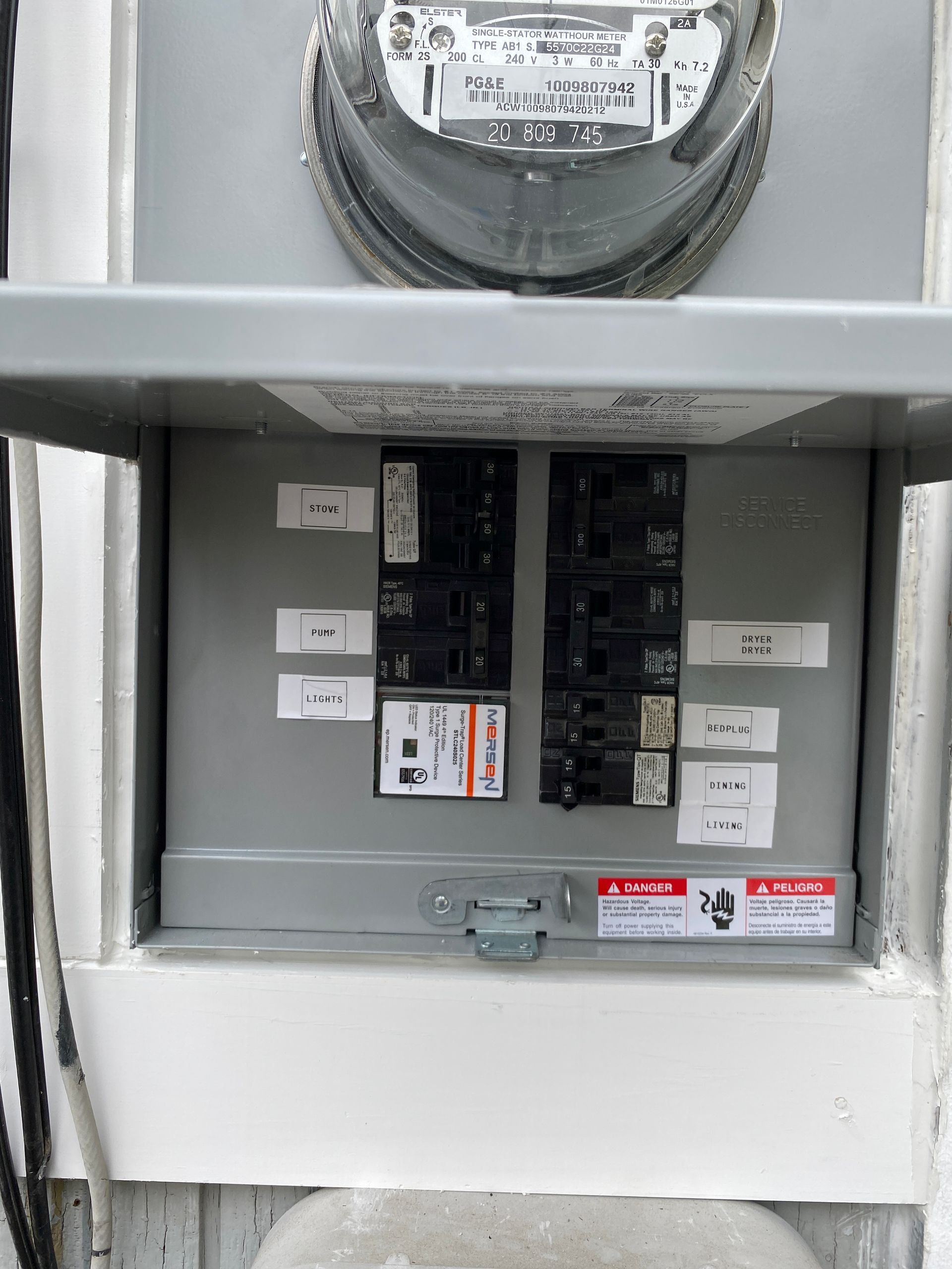 The Electric Pro - A close up of a electrical box with a meter on top of itThe Electric Pro -