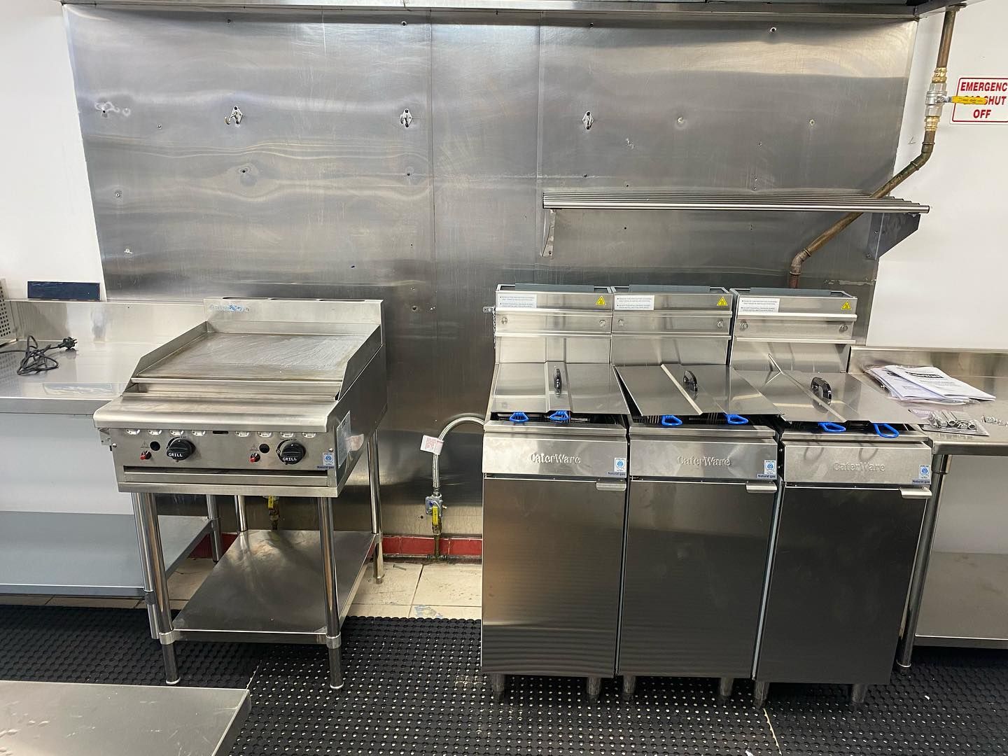 Stainless Steel Commercial Kitchen Equipment — C’s Plumbing & Gas Gold Coast in Brisbane, QLD