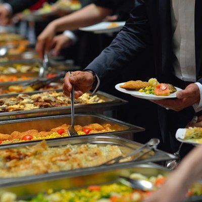 a wide range of food items