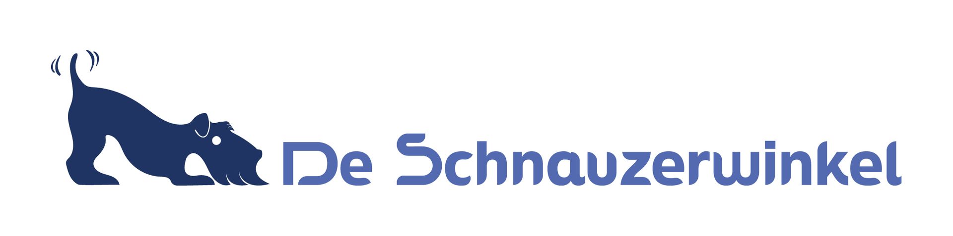 Een logo voor een bedrijf genaamd de schnauzerwinkel
