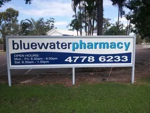 A Row of Shelves in a Pharmacy Filled With Lots of Products — Bluewater Pharmacy in Yabulu, QLD