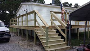 deck fence installations