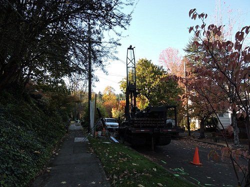 Soil Conservation Equipment  — Men Using Vehicle For Conservation in Hubbard, OR