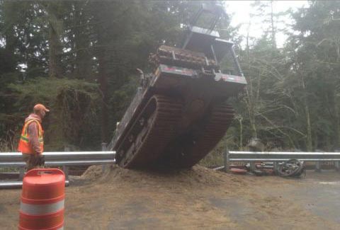 Terrain Drilling  — Two Men Drilling on Terrain in Hubbard, OR