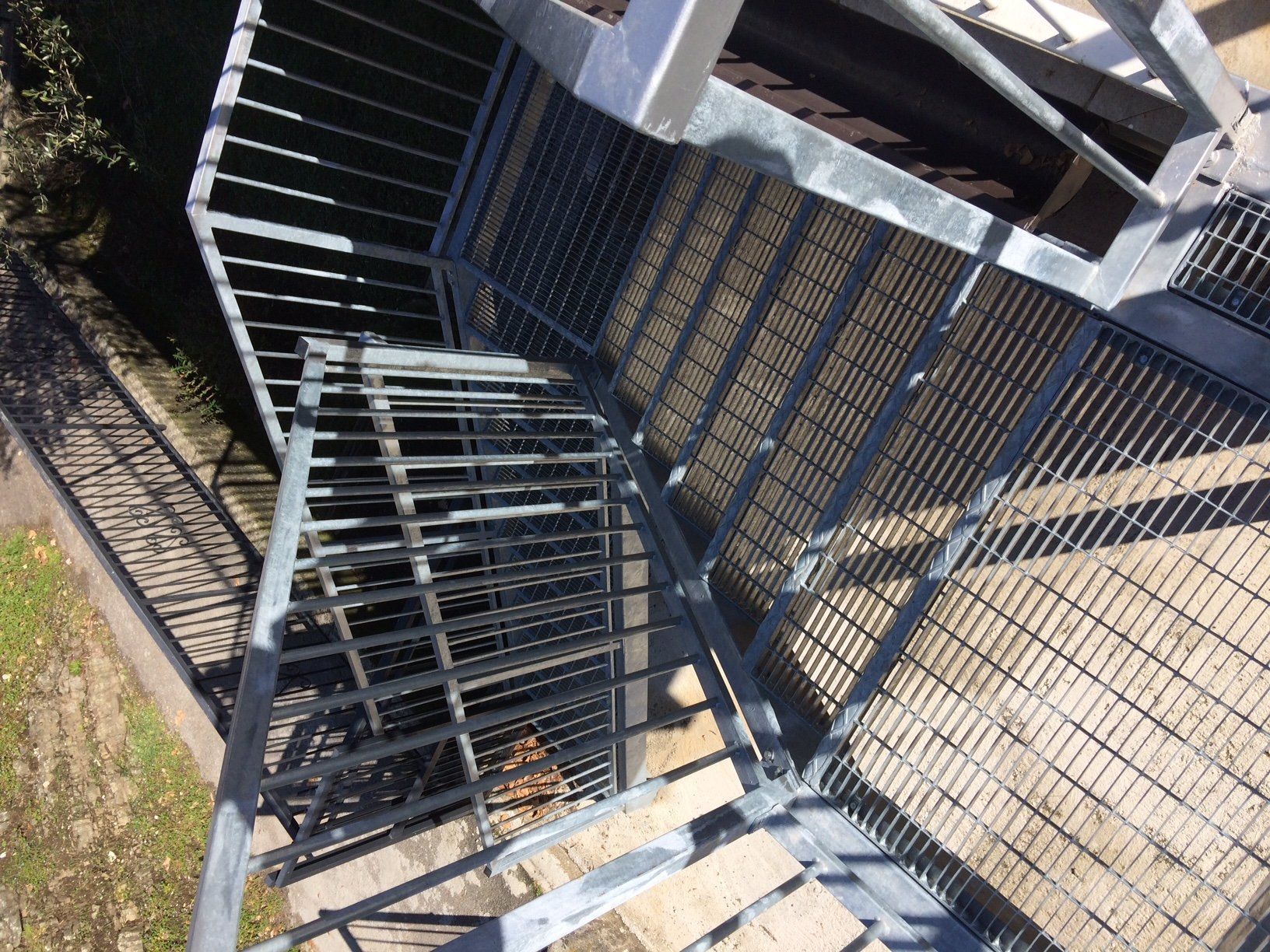 Scala in grigliato