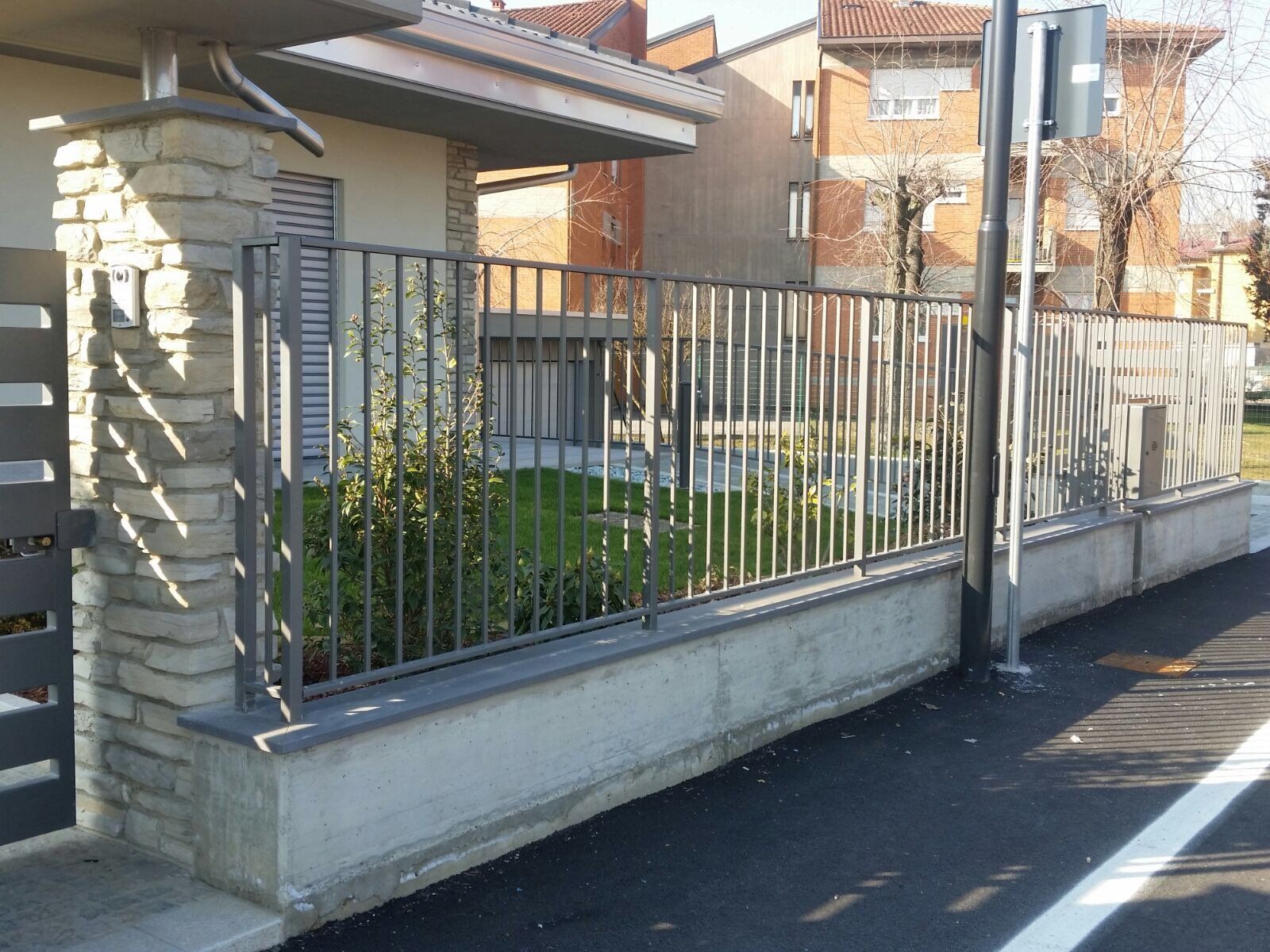 Recinzione modello svedese liscia