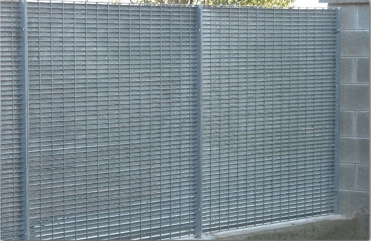 Recinzione modello frangisole, dettaglio