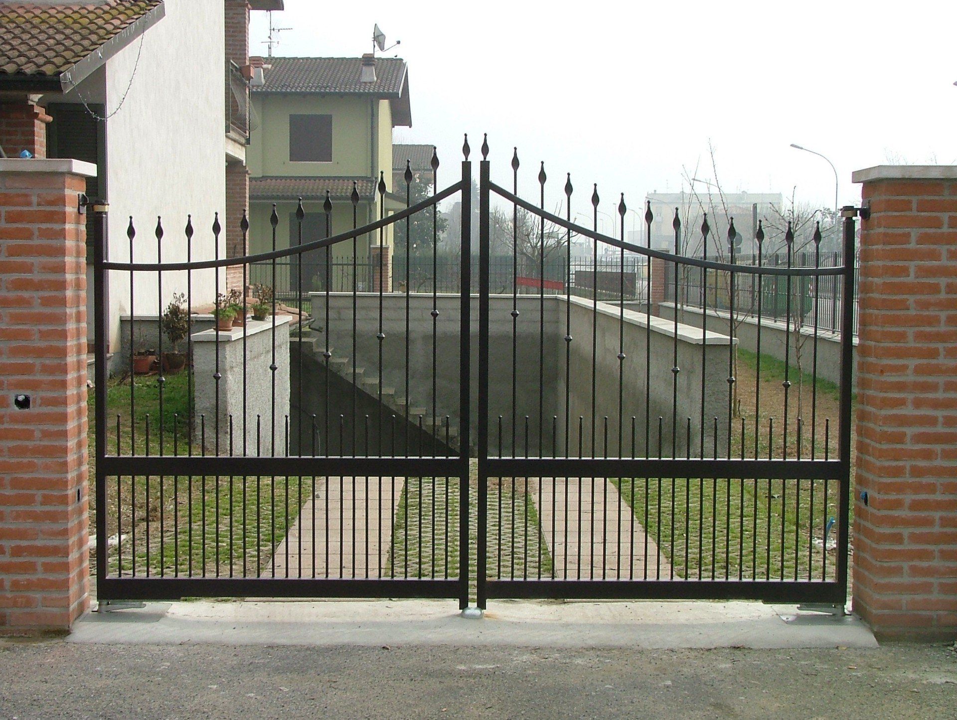 Cancello grande modello svedese