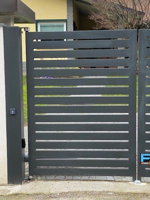 Cancelletto a doghe in tubolare