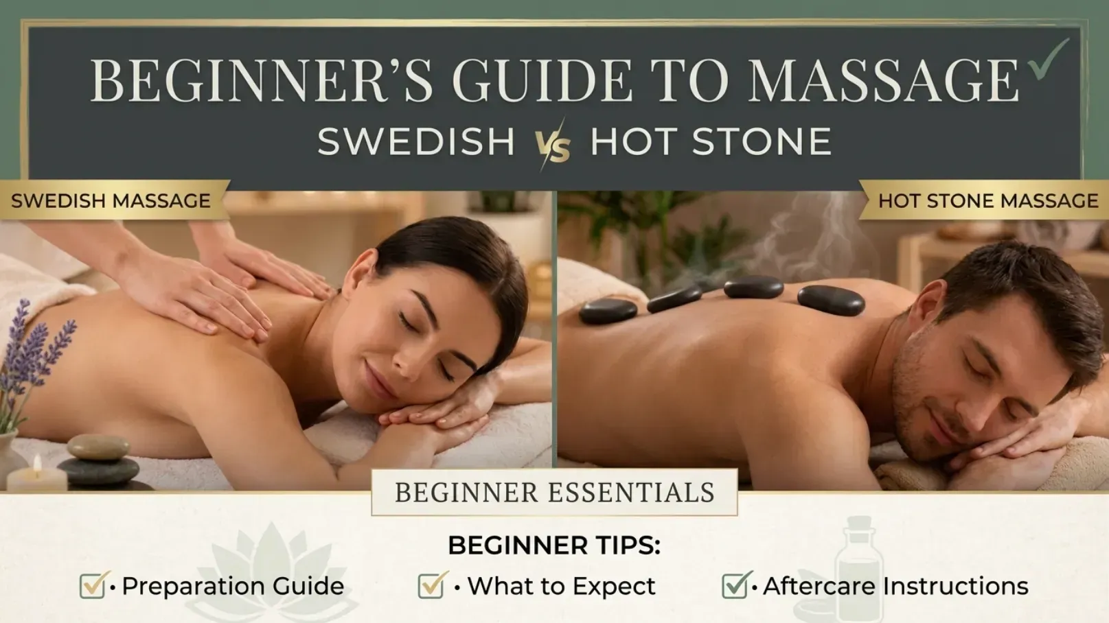 Preparing for Your First Swedish or Hot Stone Massage