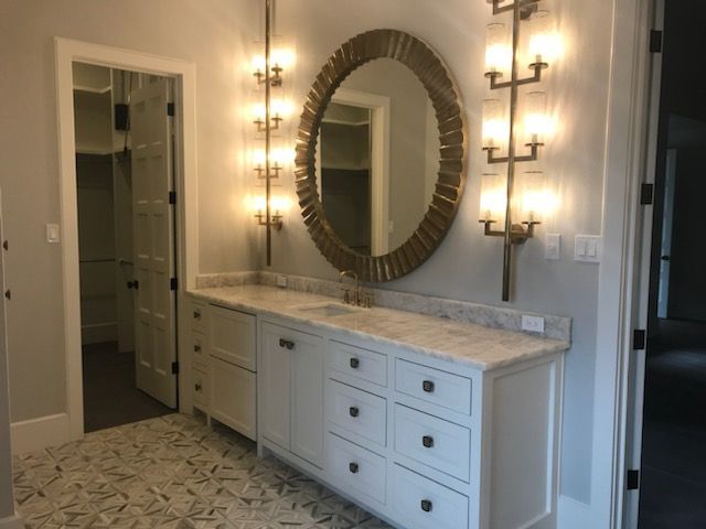 Kitchen Wood Cabinet Construction — Lubbock, TX — Phoenix Rising Renovations LLC