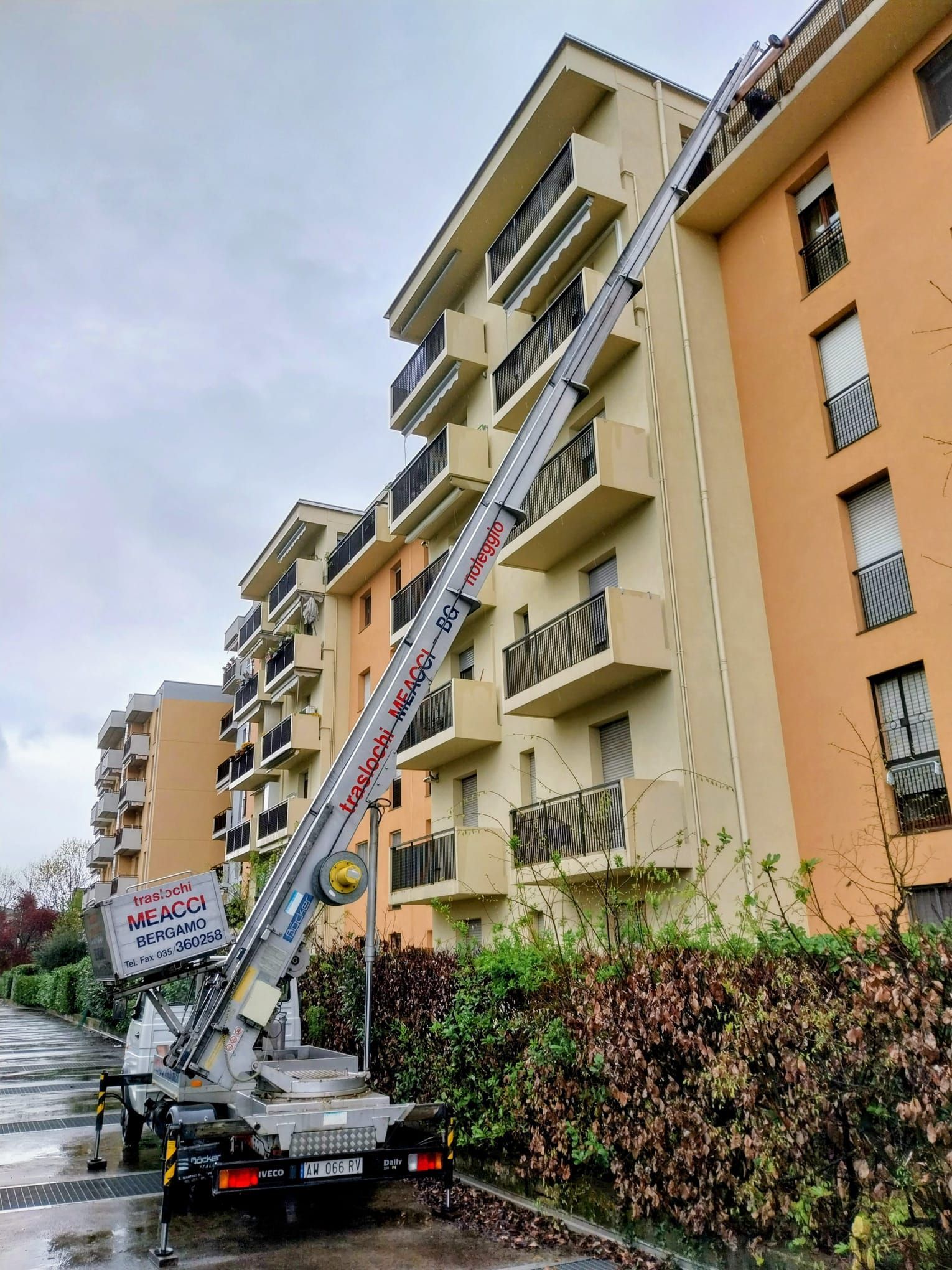 Noleggio Autoscale per trasloco a Bergamo
