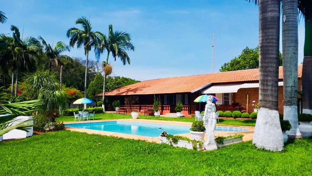 Área externa da Fênix Pensionato Indaiatuba