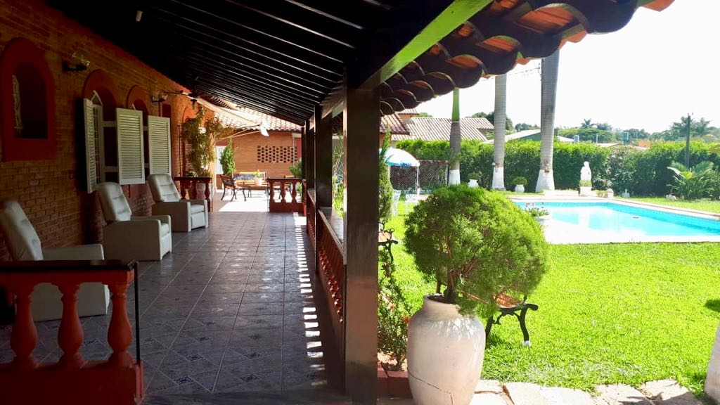 Área externa da Fênix Pensionato Indaiatuba