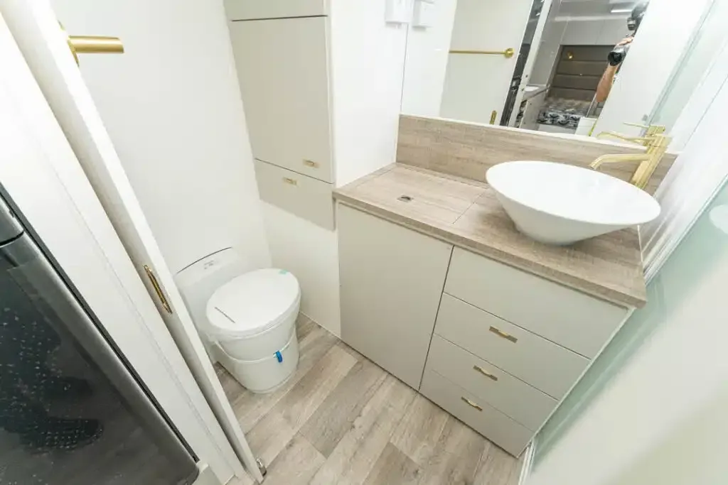 York Montreal caravan interior