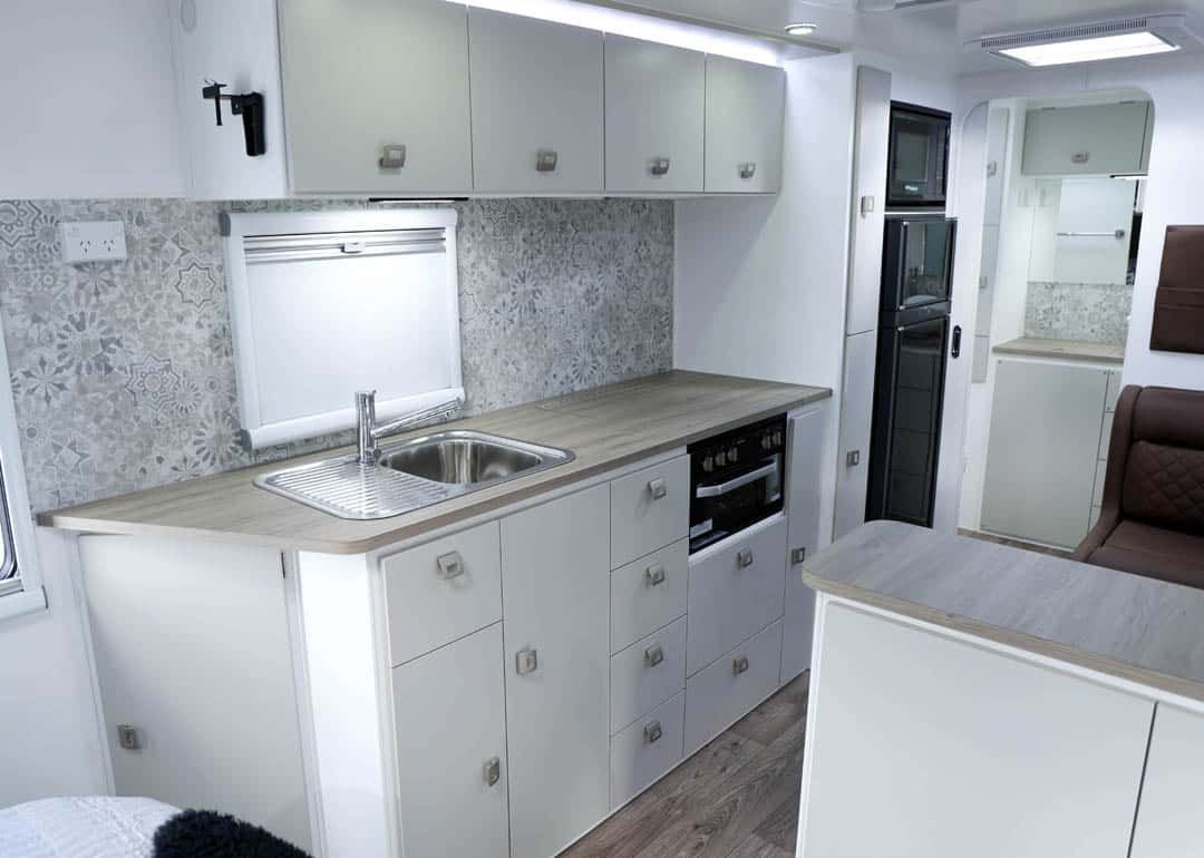 Stryker caravan interior