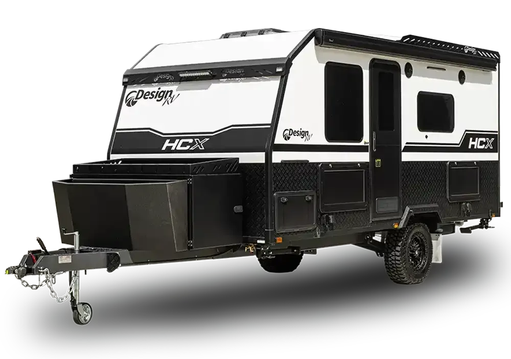 Design RV - HC-X Hybrid Caravan Exterior