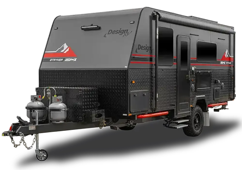 Design RV - Stryker Caravan Exterior