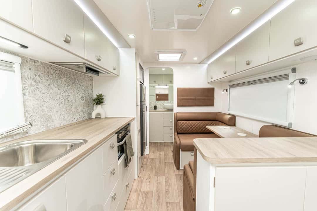 Design RV Forerunner caravan interior