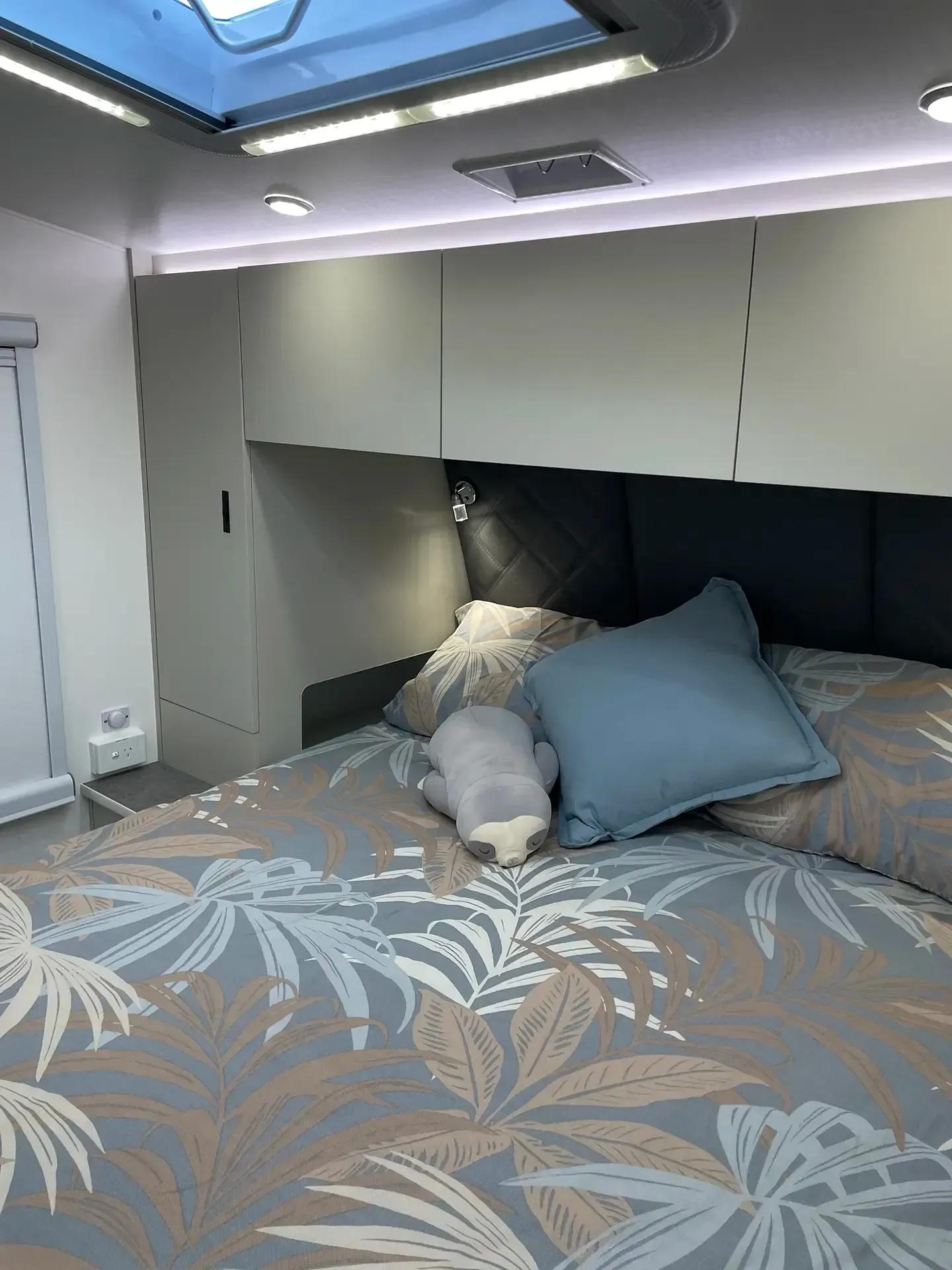 Olympic Pursuit caravan interior