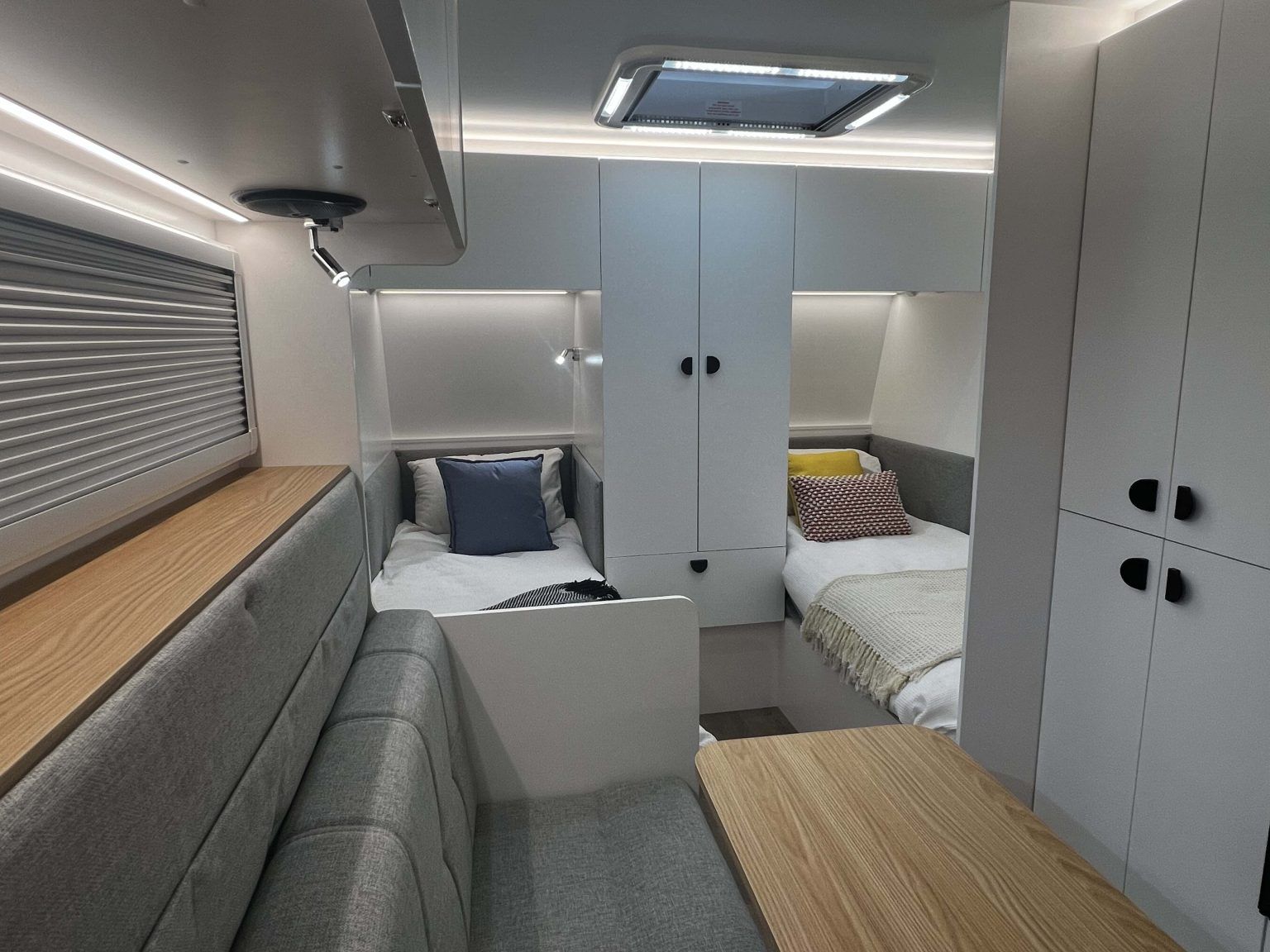 Traveller Destination Track caravan interior