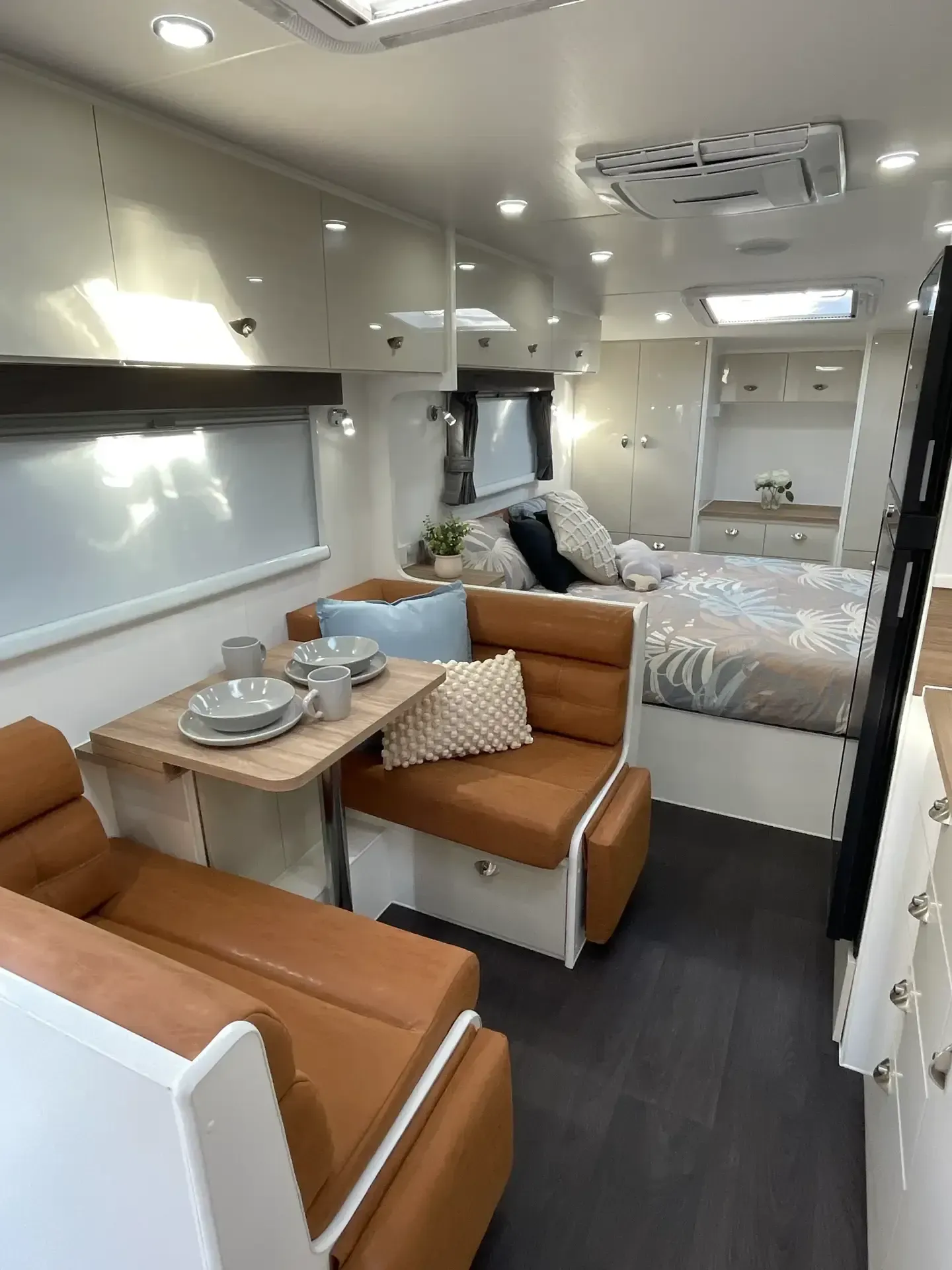 York Darwin caravan interior