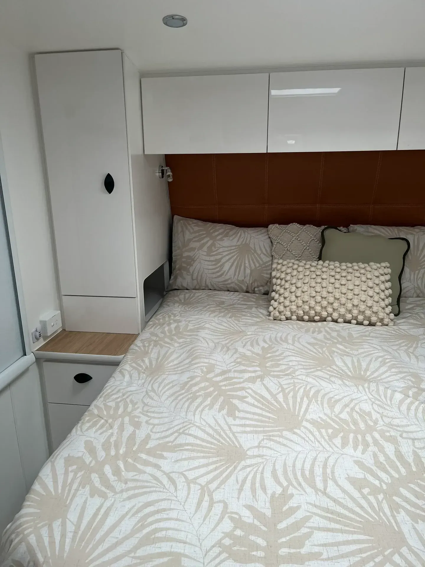 York Montreal caravan interior