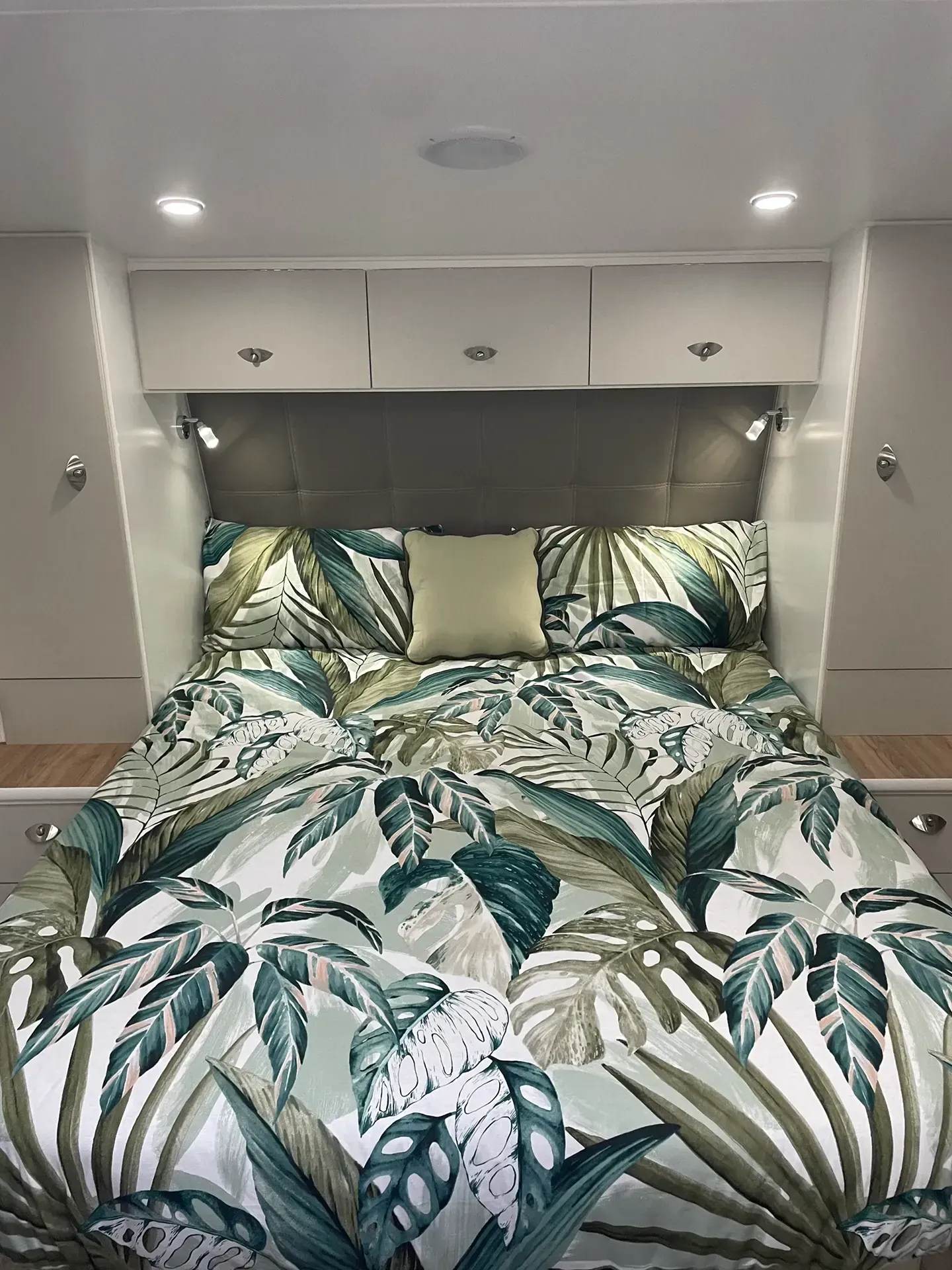 York Paris caravan interior