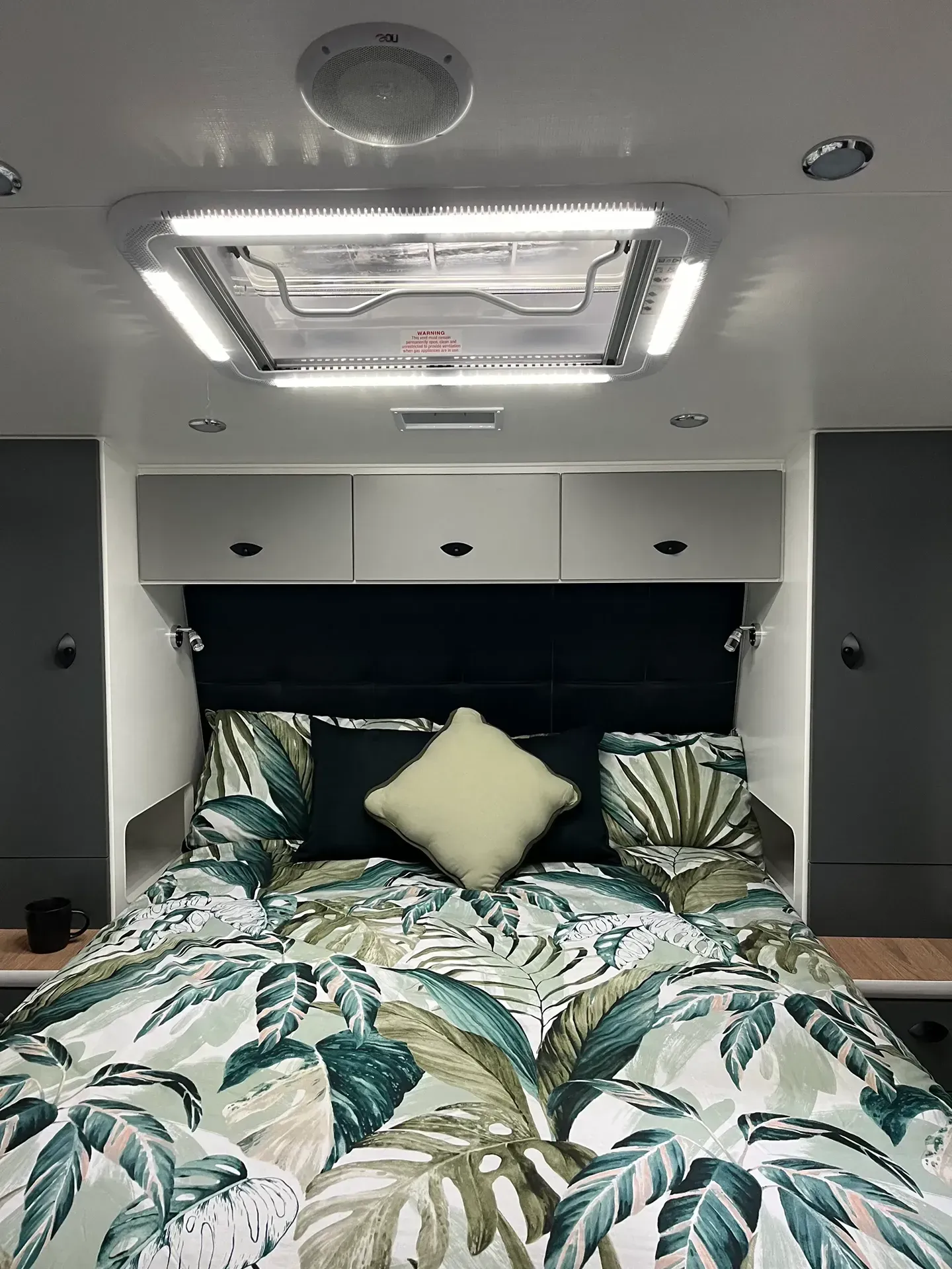 York Vancouver caravan interior