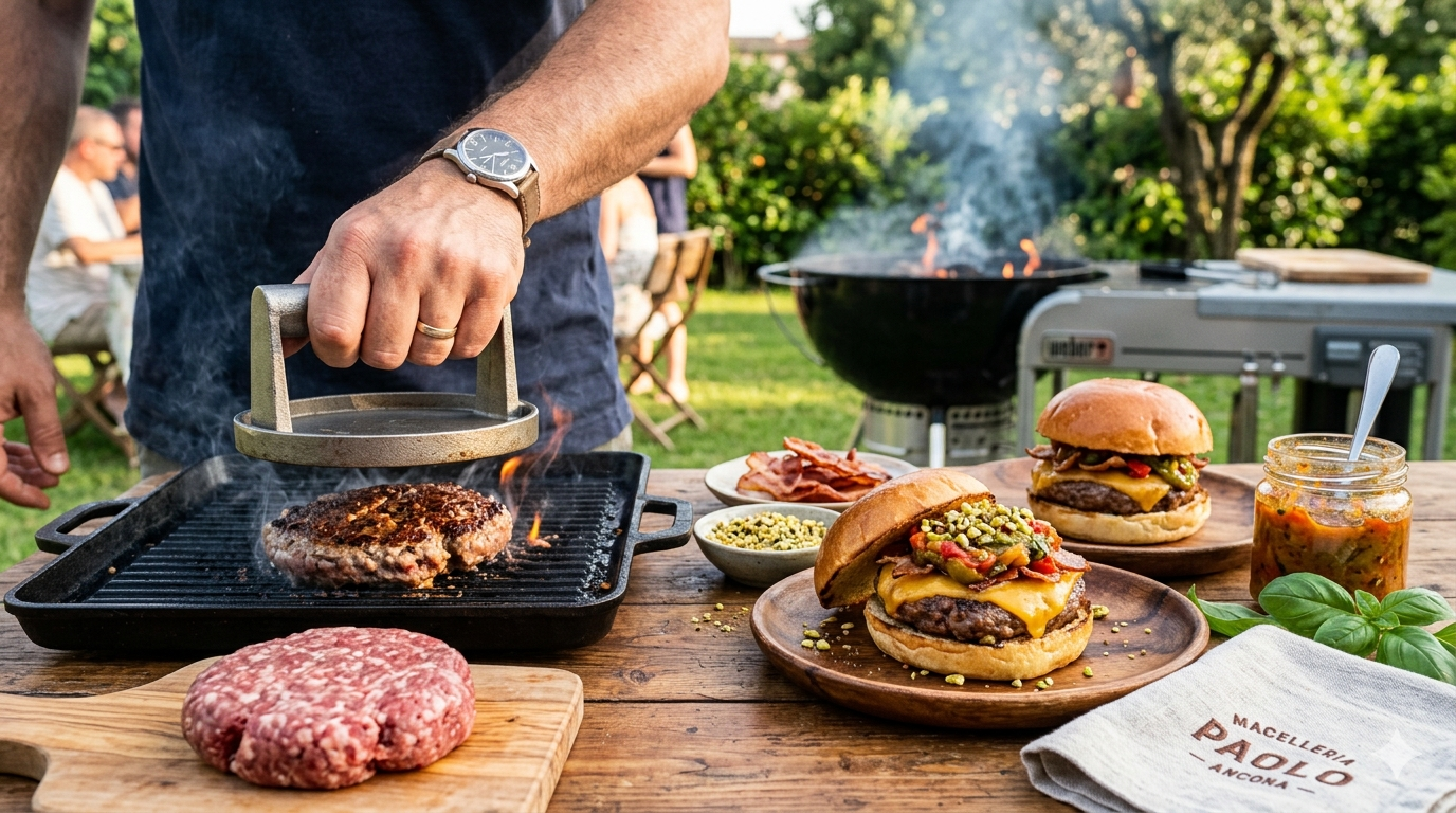 hamburger alla griglia