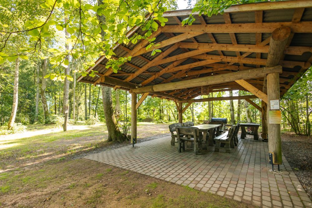 Picnic place in Sauleskans