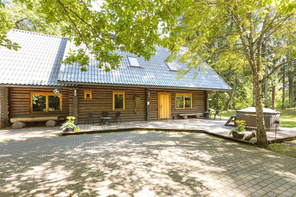 Big and Small sauna in Sauleskalns