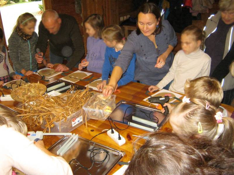Creative workshops in Sauleskalns