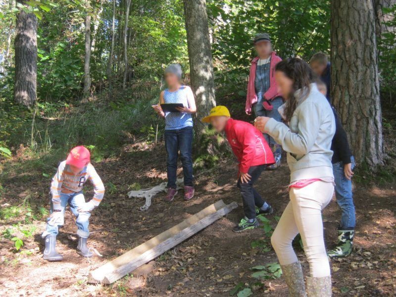 Sun trail in Sauleskalns - task 3