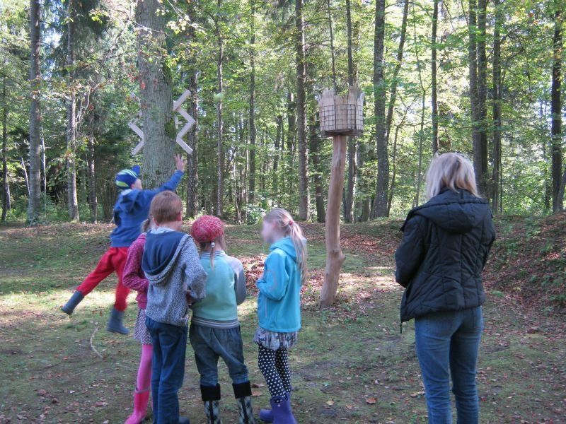 Sun trail in Sauleskalns - task 5