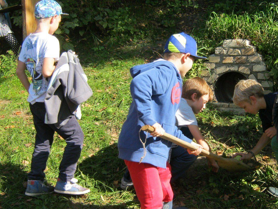 Pupil excursions in Sauleskalns