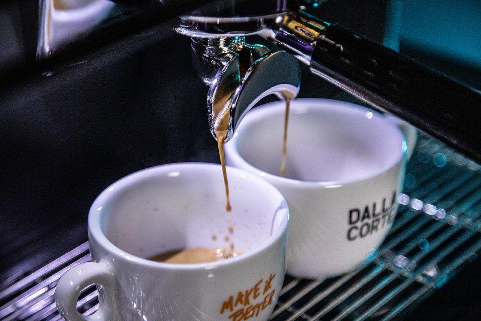 doppia erogazione di caffè