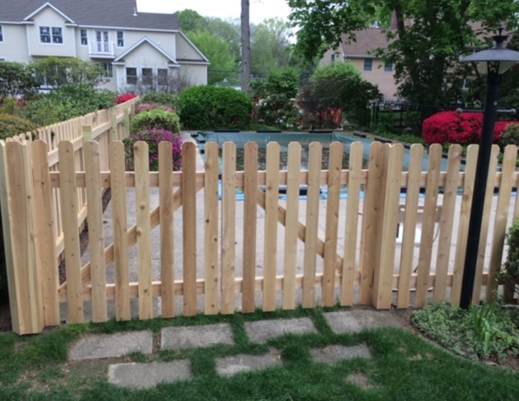 Space Picket Fences - Dog Eared - 1