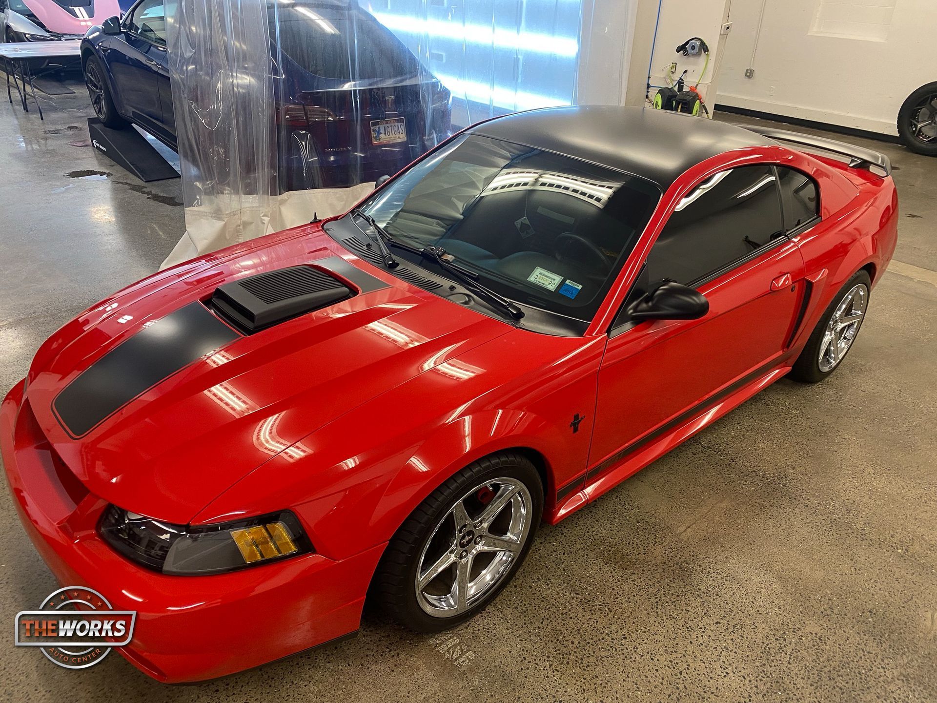 Vehicle with ceramic coating parked in Albany during fall, showcasing glossy finish and enhanced protection from seasonal elements. Ideal for ceramic coating Albany.