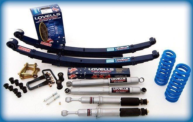 A Bunch of Suspension Parts Including Shocks and Leaf Springs — Mechanical World In Wagga Wagga, NSW