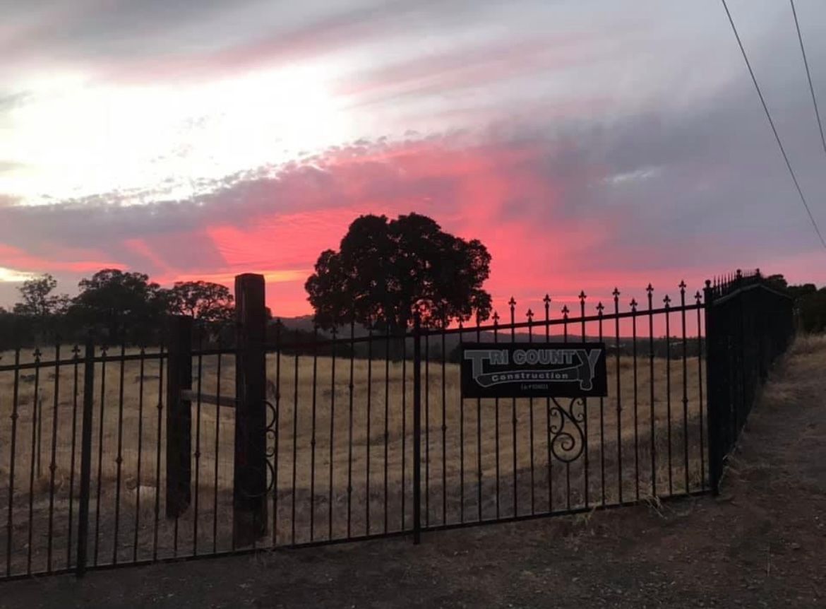 Beautiful Tri County Construction sunset.