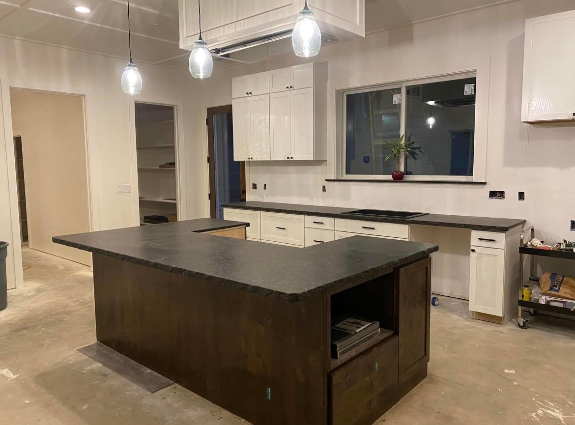 custom kitchen build.